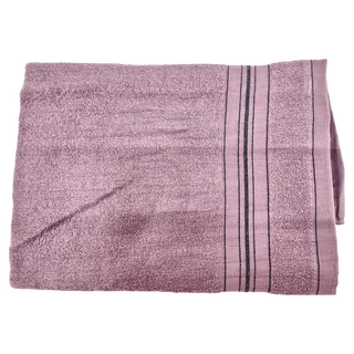 星紅織品 石墨烯浴巾, 台灣製 70*140cm 紫色 100%棉, 1條