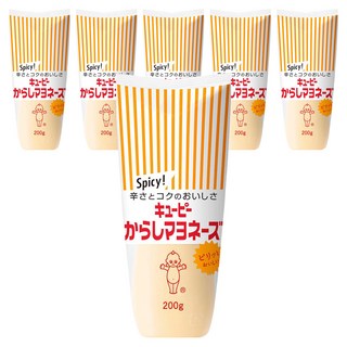 kewpie 芥末美乃滋, 200g, 6個
