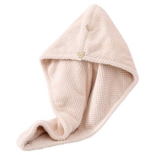 로얄그린 머리 빨리 말리는 드라이 헤어타올 58 x 25 cm, 베이지, 1개