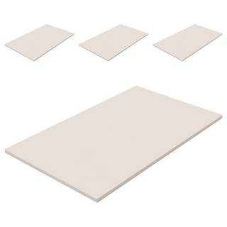 AlZipmat TPU施工地墊 50 x 50 x 2.3cm, TPU墊, 米色, 4個