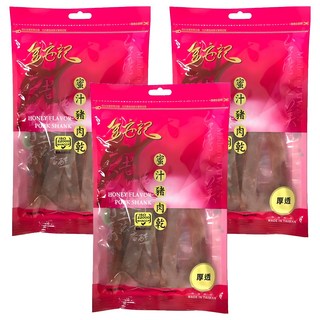 金安記 蜜汁豬肉乾, 厚透, 60g, 3包