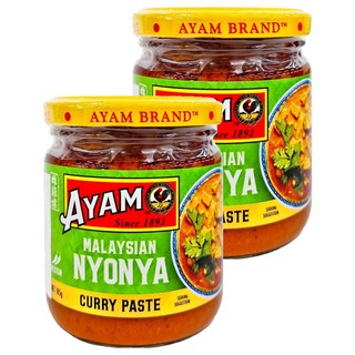AYAM 雄雞標 娘惹咖哩醬 185g, 2罐