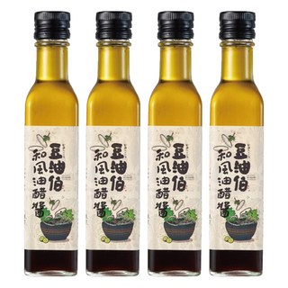 豆油伯 和風油醋醬 250ml, 4瓶