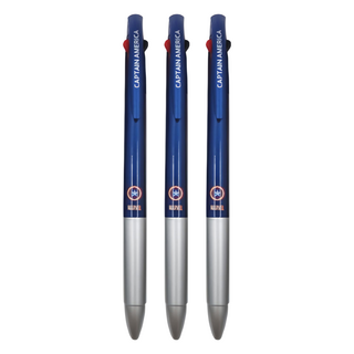 1977 ATTO Marvel 復仇者聯盟 三色原子筆 Set 3支 0.7mm, 顏色隨機