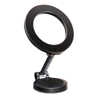 LISEN 李森 環月Magsafe磁吸車用手機支架 LIPG026-GA 錆棕色 穩固磁吸 可折疊, 1個