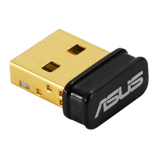 ASUS 華碩 無線網路卡, USB-N10 Nano B1, 1個