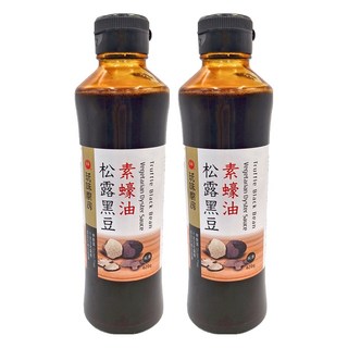 萬家香 玩味廚房 松露黑豆素蠔油 420g 玻璃瓶裝, 2瓶