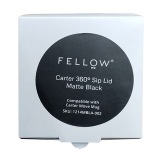 FELLOW 卡特 360°隨行蓋 保溫瓶, 磨砂黑, 1個
