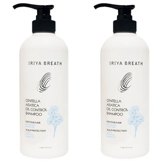 IRIYA BREATH 伊麗雅 積雪草控油洗髮精 730ml, 2瓶