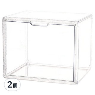 無隔板包包展示盒 SN0786 35.5 x 26.5 x 21.5cm, 透明色, 2個