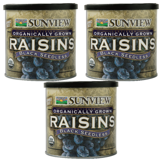 SUNVIEW 無籽黑葡萄乾, 284g, 3個