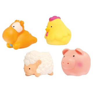 kidsme 噴水玩具, 莊園系列 黃色 + 粉色 + 橘白色, 1組