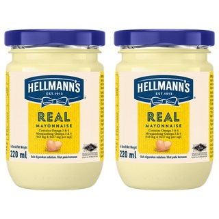 HELLMANN'S 美乃滋 經典原味, 220ml, 2罐