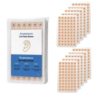 모먼트홈 혈자리 귀지압 패치 스티커 600p, 1개, 혼합색상