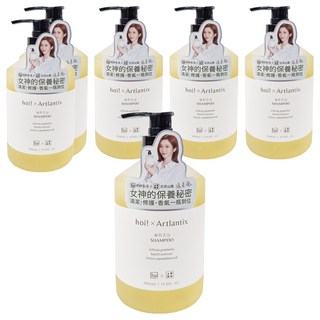 hoi 好好生活 日京山風香氛賦活洗髮露 幽玄之山 清潔頭皮, 500ml, 6瓶