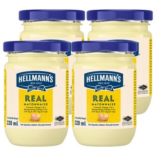 HELLMANN'S 美乃滋 經典原味, 220ml, 4罐