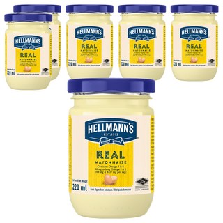 HELLMANN'S 美乃滋 經典原味, 220ml, 6罐