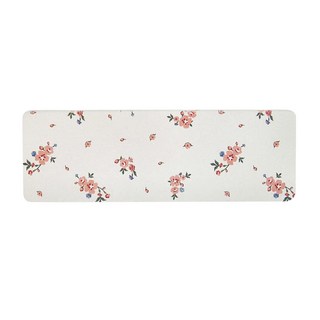 收納王妃 插畫系列 硅藻土洗漱墊, 3個, 粉色碎花