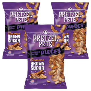 肉桂黑糖蝴蝶餅, 160g, 3個