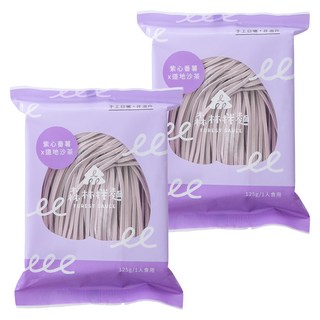 FOREST NOODLES 森林麵食 紫心番薯口味 道地沙茶 125g, 2包