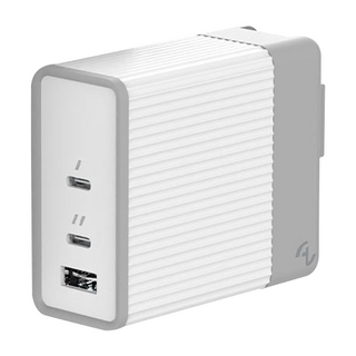 ALLite 140W PD3.1 氮化鎵急速快充頭 A3, 白色 + 灰色, 1個