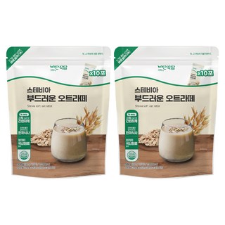 vedansikdang 甜菊糖溫柔燕麥拿鐵 10入, 2個, 300g