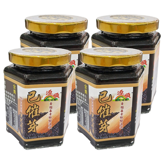 源順 已催芽100%黑芝麻醬 - 種子經催芽後營養提高，可用於沾醬、麻醬麵等, 260g, 4罐