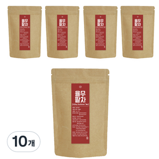 韓國產薏仁紅豆茶三角茶包, 1g, 10包, 10袋