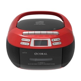 CORAL 全功能手提音響, USB播放, AM/FM收音機, AC 110V, 二號電池x6, CD-9900