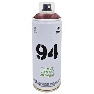 mtn 94噴漆, 400ml, 西班牙產, 快速乾燥, 霧面消光, 勃根地酒紅色, 1瓶