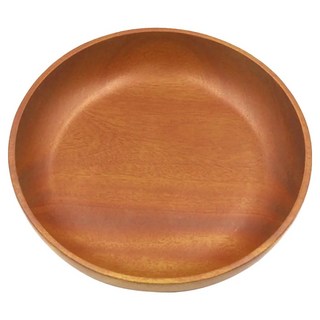 菊川本味 桃木盤 深圓, 24cm, M518-24, 1個