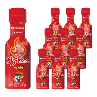 Samyang Foods 三養 超辣火雞醬, 200g, 10瓶