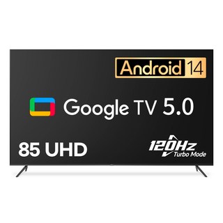 이스트라 4K UHD D LED 120Hz AI 맥스 구글 5.0 스마트 TV, 215cm(85인치), AN857UHD, 벽걸이형, 방문설치