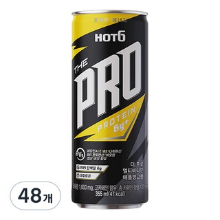 핫식스 더프로 멀티비타민 애플망고향, 48개, 355ml