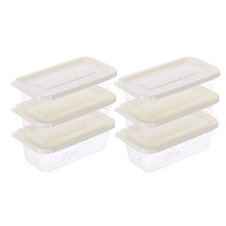 KEYWAY 青松長型微波保鮮盒, 800ml 3入, 2組