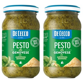 DE CECCO 得科 羅勒青醬 利古里亞地區傳統醬料, 190g, 2罐