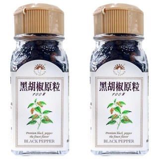 新光洋菜 純高山黑胡椒原粒 原產地印尼, 28g, 2罐