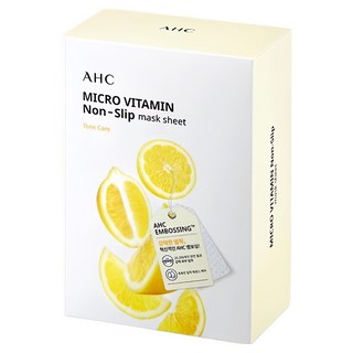 AHC 微米維他命緊緻面膜 33ml, 10片, 1盒