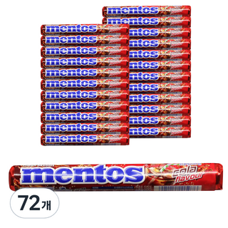 mentos 曼陀珠 軟糖 可樂口味, 72條, 37.5g