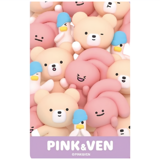 EASYCARD 悠遊卡 PINK & VEN 悠遊卡, 1個, 大量發生