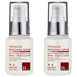 MOMUS 傳明酸密集美白淡斑精華 含3%傳明酸 + 5%維生素B3 + 2% Melaclear II, 30ml, 2瓶