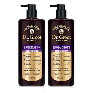 닥터그루트 탈모증상 집중케어 힘없는 모발용 샴푸, 700ml, 2개