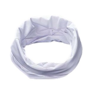 Reddot 紅點生活 歐美多功用冰絲頭巾圍脖巾 防曬透氣涼感, 清透白, 1個
