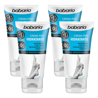 Babaria 保濕護足霜 - 適用於長時間久站、運動後, 150ml, 1條, 4條