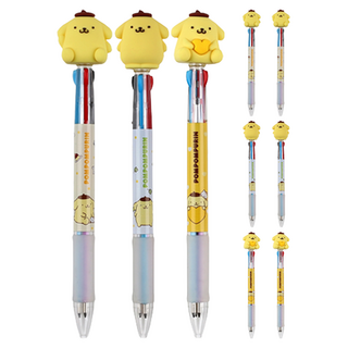 三麗鷗公仔3色布丁狗原子筆 0.7mm 3入組, 3套, 黃色