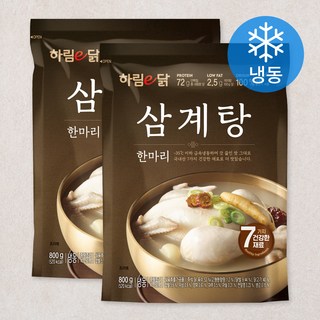 하림이닭 삼계탕 (냉동), 2봉, 800g