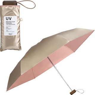 Wpc. 男女通用 遮光抗UV 99.9% 迷你5折陽傘 801-12973-102