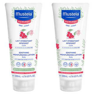 무스텔라 수딩 모이스처라이징 유아로션, 200ml, 2개