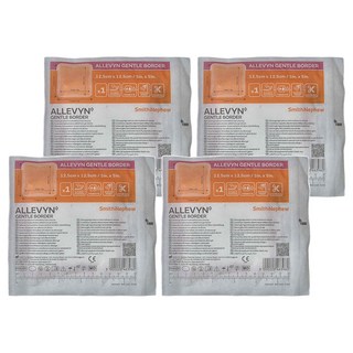 Smith Nephew 史耐輝 矽膠愛力膚敷料 12.5 x12.5cm, 4個