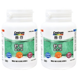 善存 舒眠益生菌, 30顆, 2罐